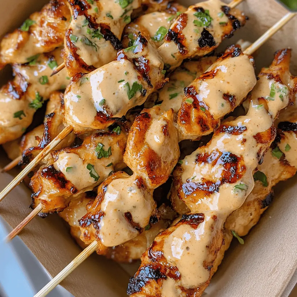Spice up your meal with these Bang Bang Chicken Skewers, featuring juicy chicken marinated in a zesty and slightly sweet sauce! Perfect for grilling, these skewers are a hit at backyard barbecues or weeknight dinners. Ideal for serving at parties or casual gatherings, don't forget to save this recipe for your next culinary adventure!