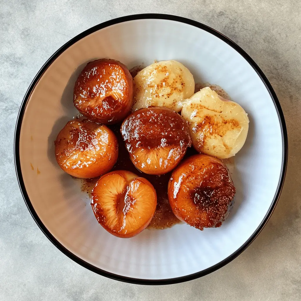 Sweet and juicy air fryer peaches are a delightful treat! With just a few simple ingredients, you can whip up a delicious dessert or snack in minutes. The warm, caramelized flavor makes these peaches perfect for summer gatherings, picnics, or cozy nights in. Save this recipe for a fast and tasty way to enjoy fresh fruit anytime!