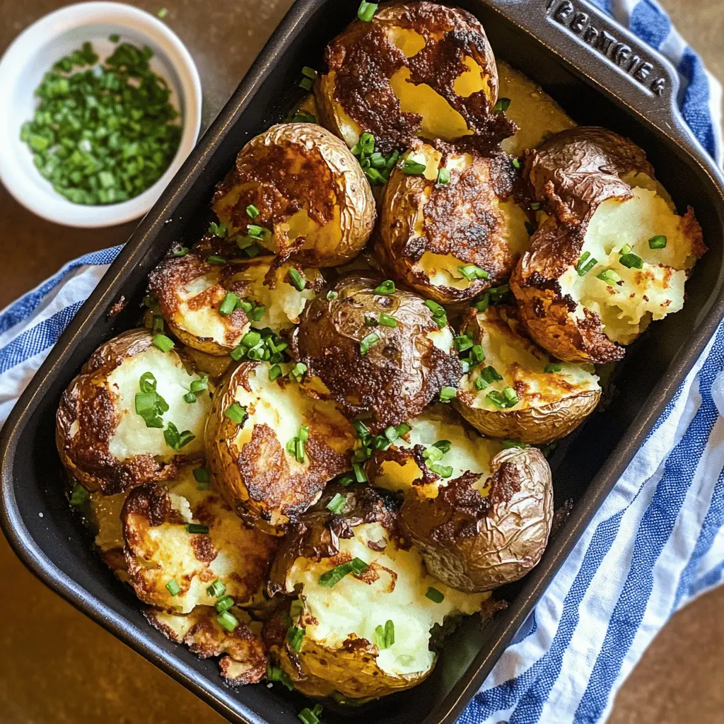 Get ready for a delicious side dish with these Easy Blackstone Smashed Potatoes! Perfectly crispy on the outside and fluffy on the inside, these potatoes are seasoned to perfection. Made with just a few ingredients, they are the ideal addition to your next cookout or family dinner. Don’t forget to save this recipe for your next grilling adventure!