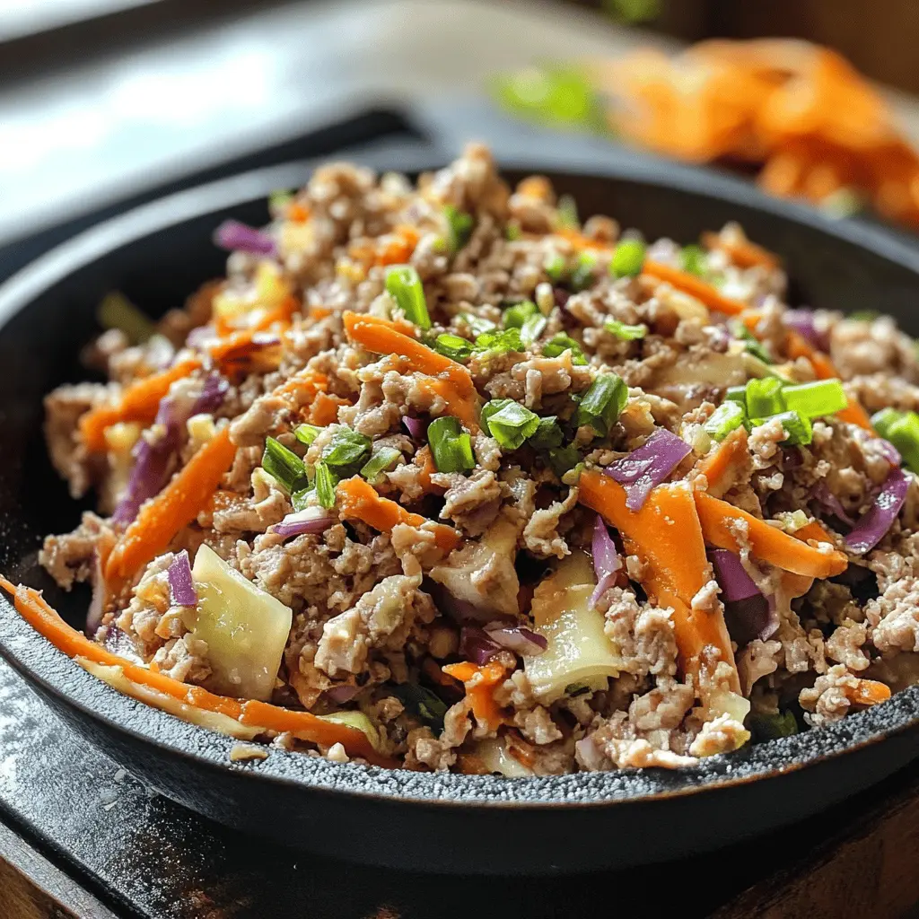 Transform your meal prep with this tasty Eggroll in a Bowl cooked on the Blackstone Griddle! Packed with ground meat, fresh veggies, and bold flavors, this easy recipe is a quick weeknight dinner hit. Perfect for family gatherings or meal prepping for the week ahead. Save this pin to whip up a delicious and satisfying dish anytime!