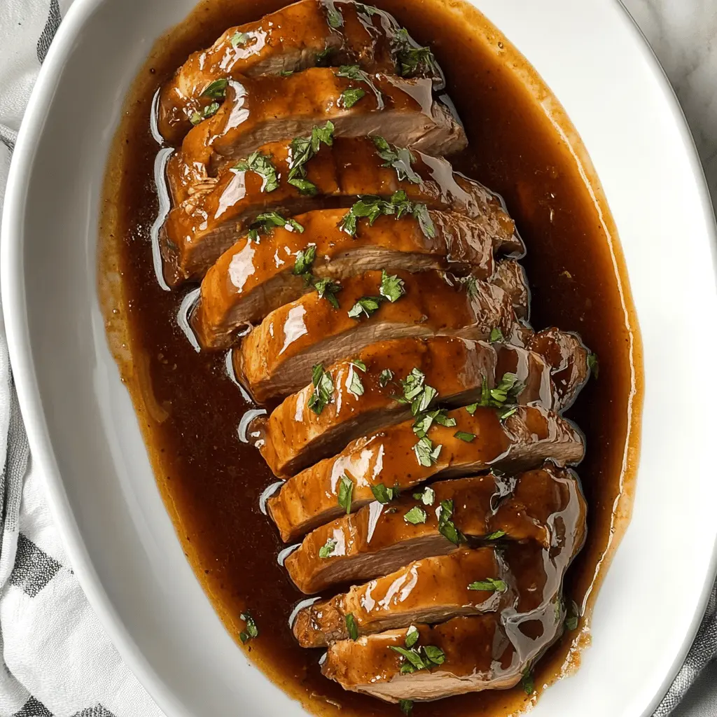 This glazed slow cooker pork tenderloin is a must-try for any dinner! With a sweet and tangy glaze made from simple, wholesome ingredients, this dish is perfect for family meals or special occasions. Just set it and forget it—your tender, flavorful pork will be ready when you are. Save this recipe for an easy weeknight dinner or a gathering with friends!