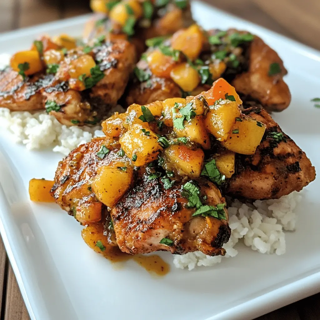 This Grilled Chicken with Peach Chipotle Sauce is a delightful dish that perfectly balances sweet and smoky flavors! Juicy chicken meets a tangy peach and chipotle sauce that adds a nice kick. Ideal for summer barbecues or a cozy dinner at home. Save this recipe to impress your friends and family with a unique twist on a classic favorite!