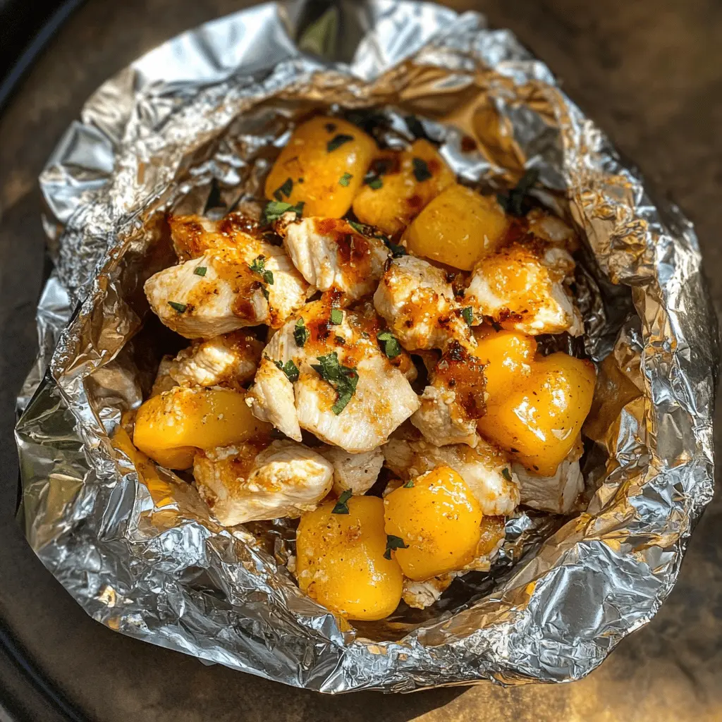 Get ready for a flavorful, mess-free meal with these Grilled Crack Chicken Foil Packets! Packed with tender chicken, crispy bacon, and creamy cheese, this recipe is sure to please everyone at the table. Perfect for weeknight dinners or backyard BBQs! Save this pin to make an easy and delicious dish that brings everyone together!