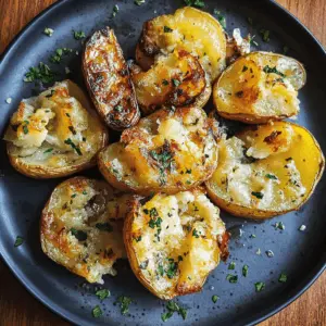 Get ready to enjoy the crispy goodness of smashed potatoes! These golden, crunchy bites are perfectly seasoned and make a delightful side dish for any meal. With just a few simple ingredients, you can create a comforting dish that everyone will love. Save this recipe for your next family dinner or gathering! 🍽️🥔