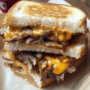 Transform your lunch with this Smoked Brisket Grilled Cheese! Perfectly melted cheese meets tender, smoky brisket, creating a deliciously rich flavor combo. Ideal for game day or a cozy weekend meal. Save this recipe for a satisfying twist on a classic favorite that everyone will love!