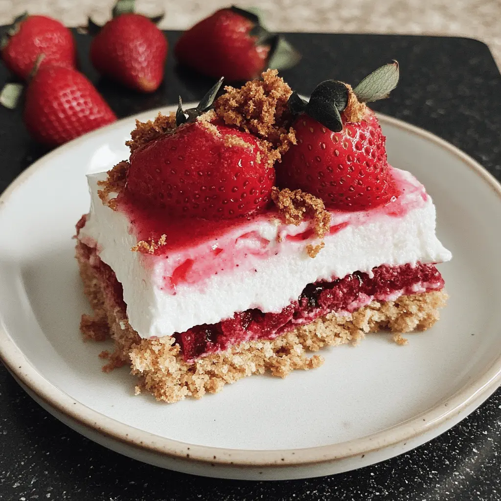 Fresh Strawberry Yum Yum Recipe for Summer Fun