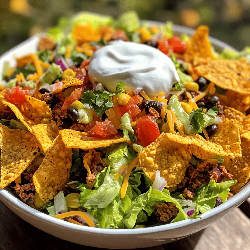 Easy Doritos Taco Salad Recipe