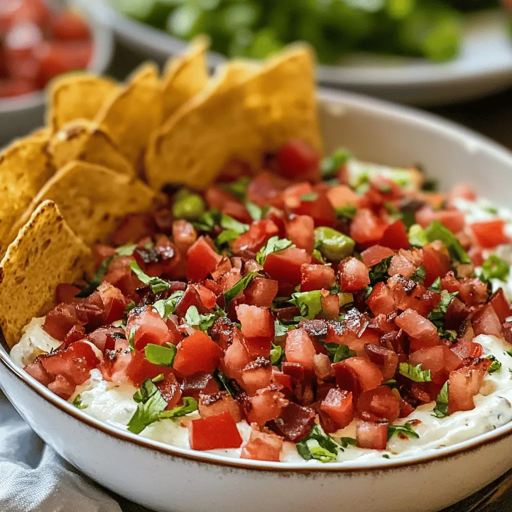 Easy and Crispy BLT Dip Recipe