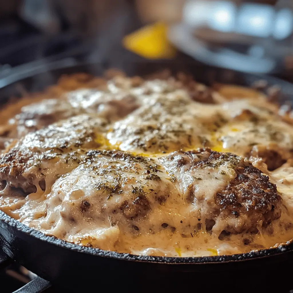 Easy Amish Hamburger Steak Bake Recipe