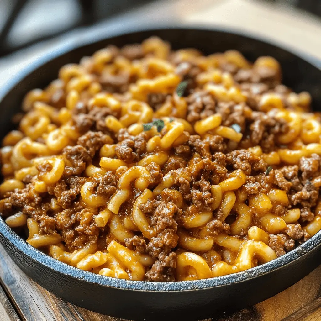 Easy Homemade Beefaroni Recipe for Cozy Dinners