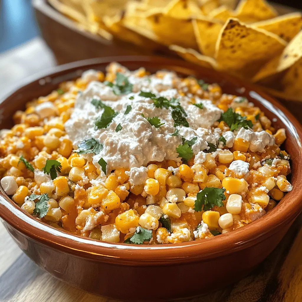 Easy Mexican Street Corn Dip Recipe