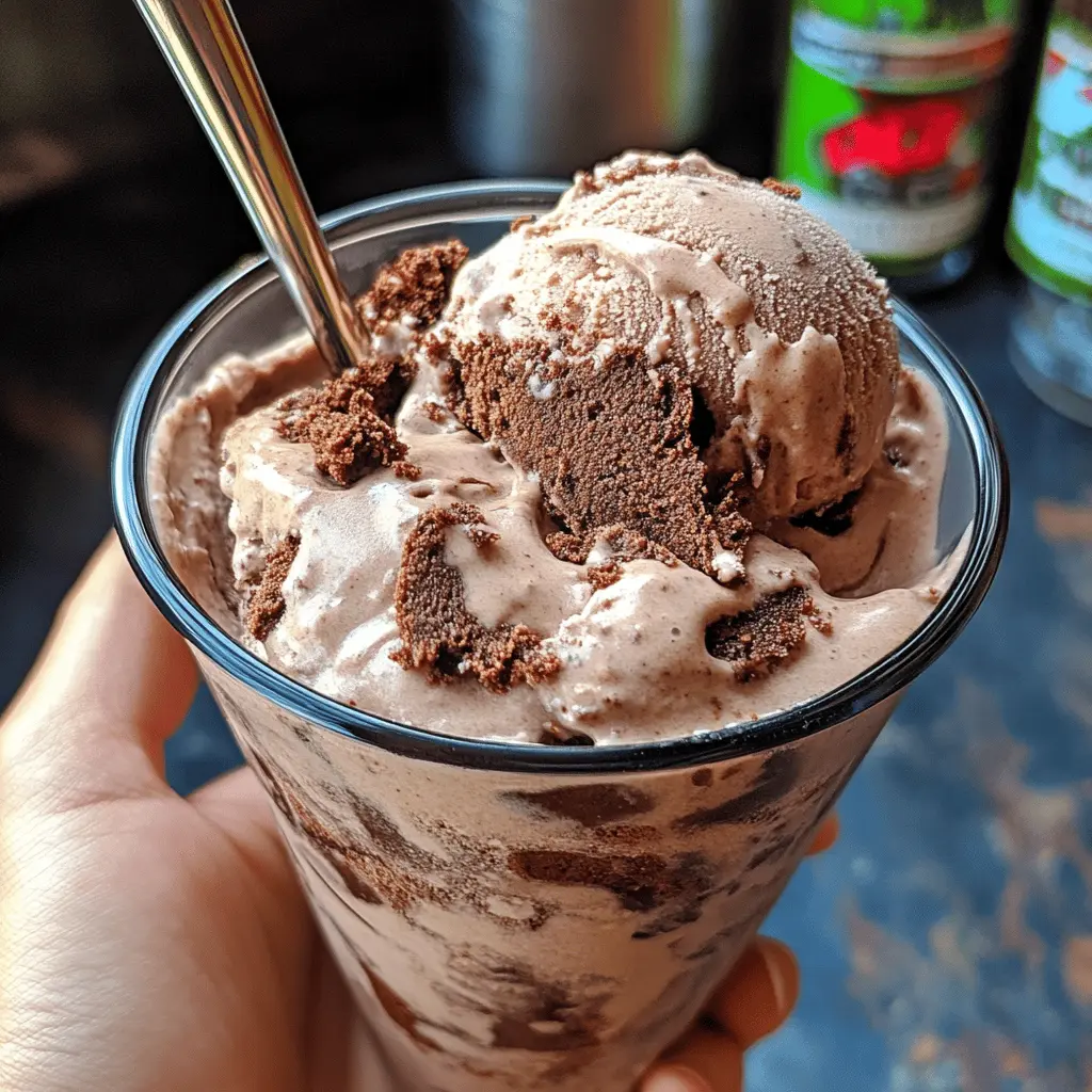 Easy Brownie Batter Ice Cream Recipe