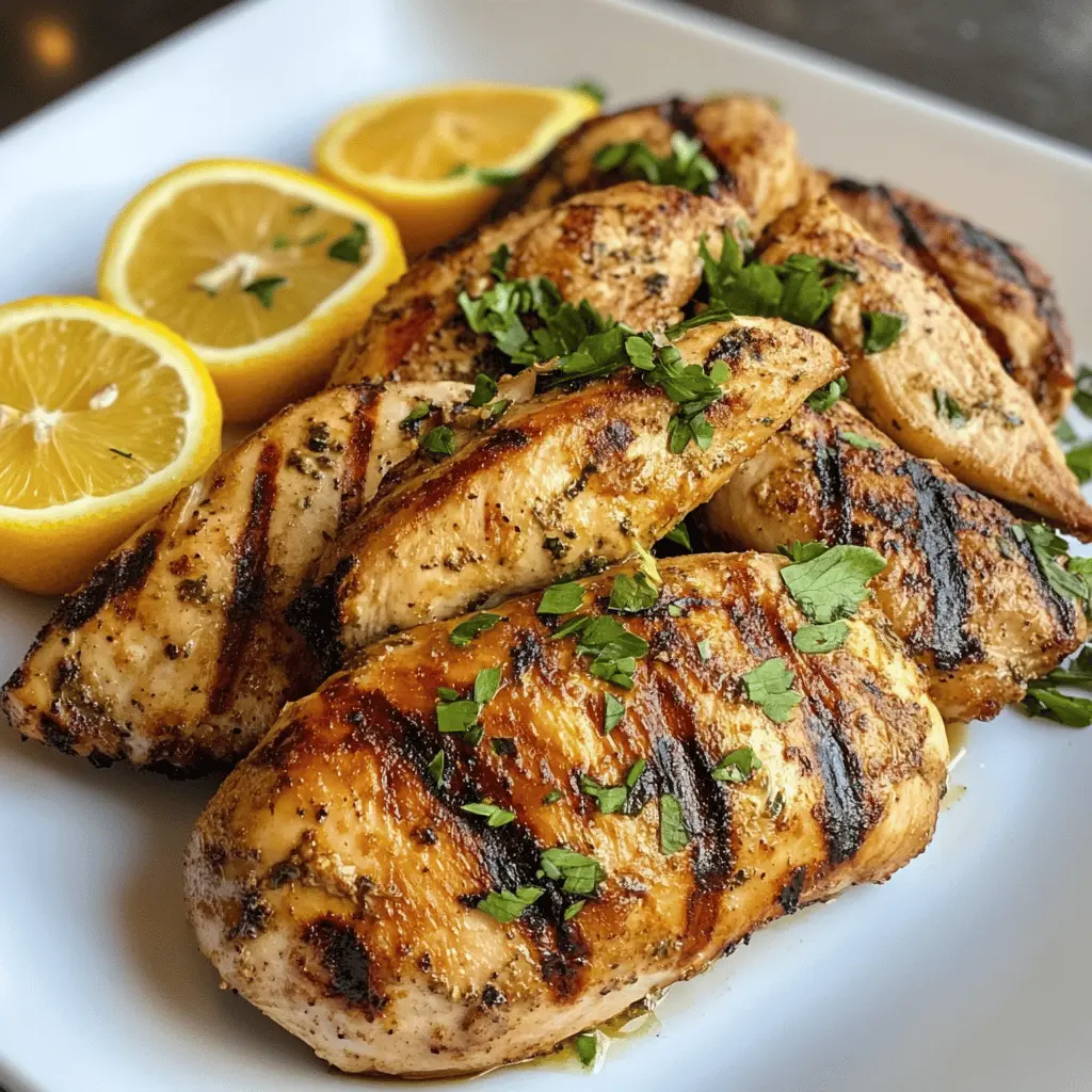 Easy Citrus Dijon Grilled Chicken Recipe