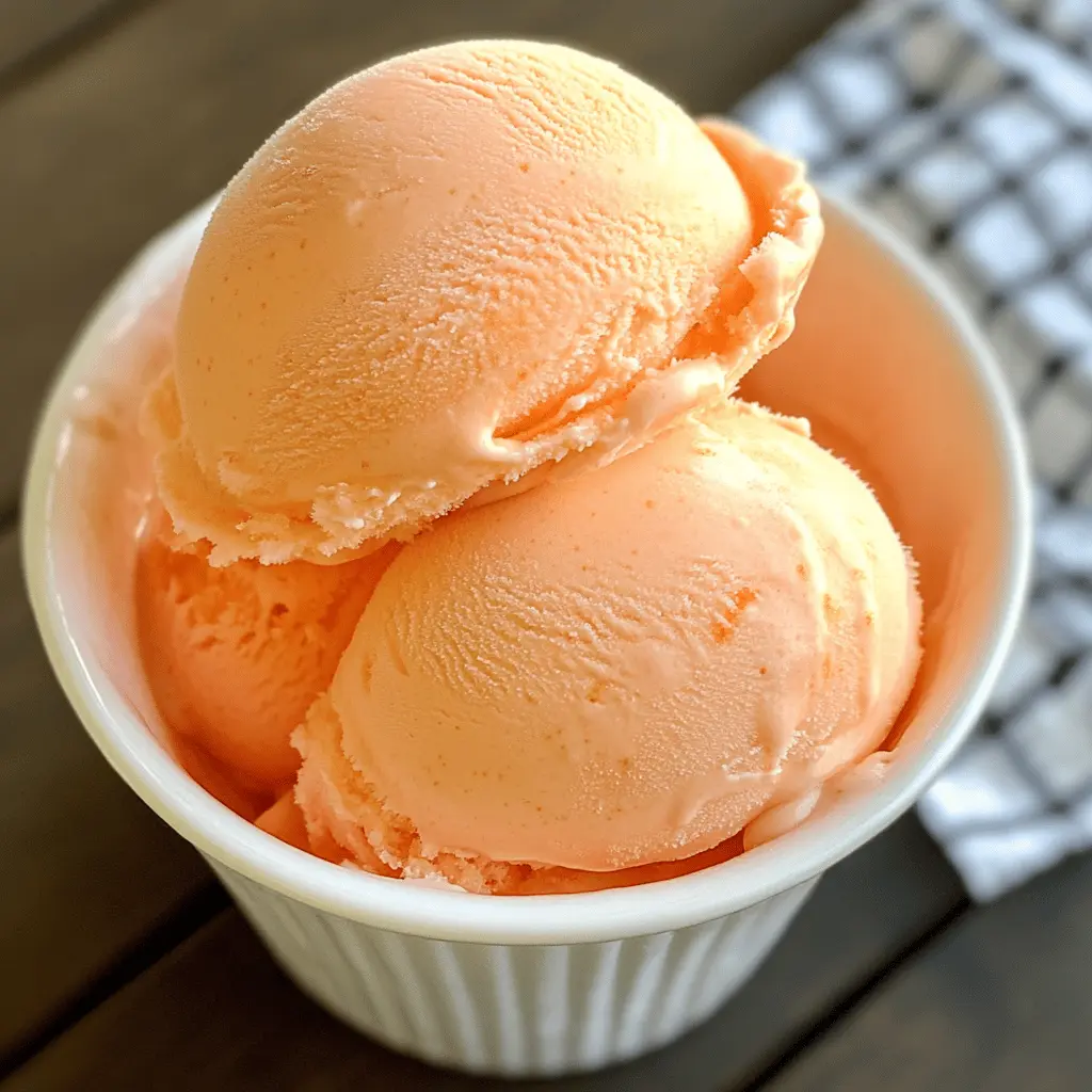 Easy Ninja Creami Orange Soda Ice Cream Recipe