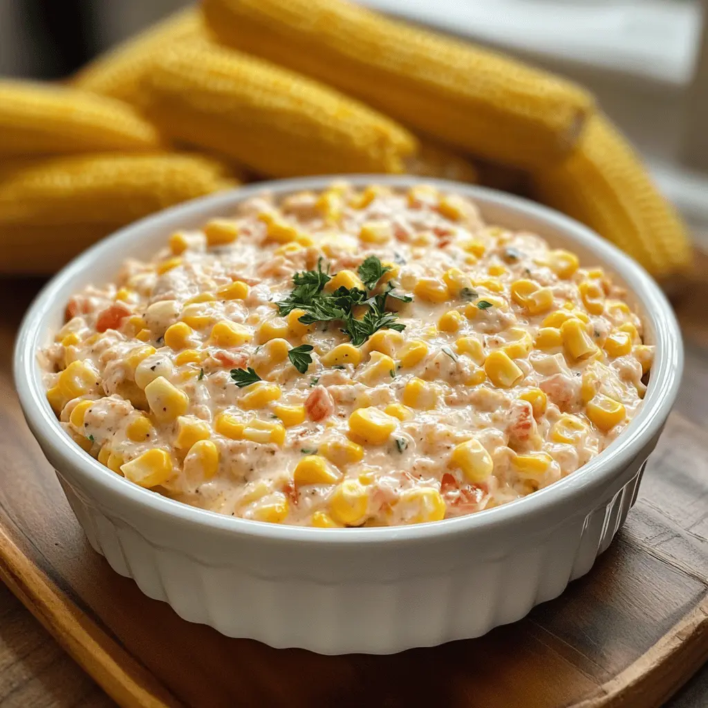 Easy Cream Cheese Corn Dip Recipe
