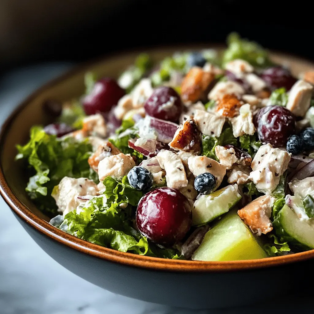 Easy Chicken Waldorf Salad Recipe