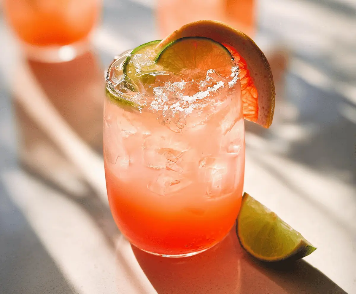 Easy Refreshing Paloma Cocktail Recipe
