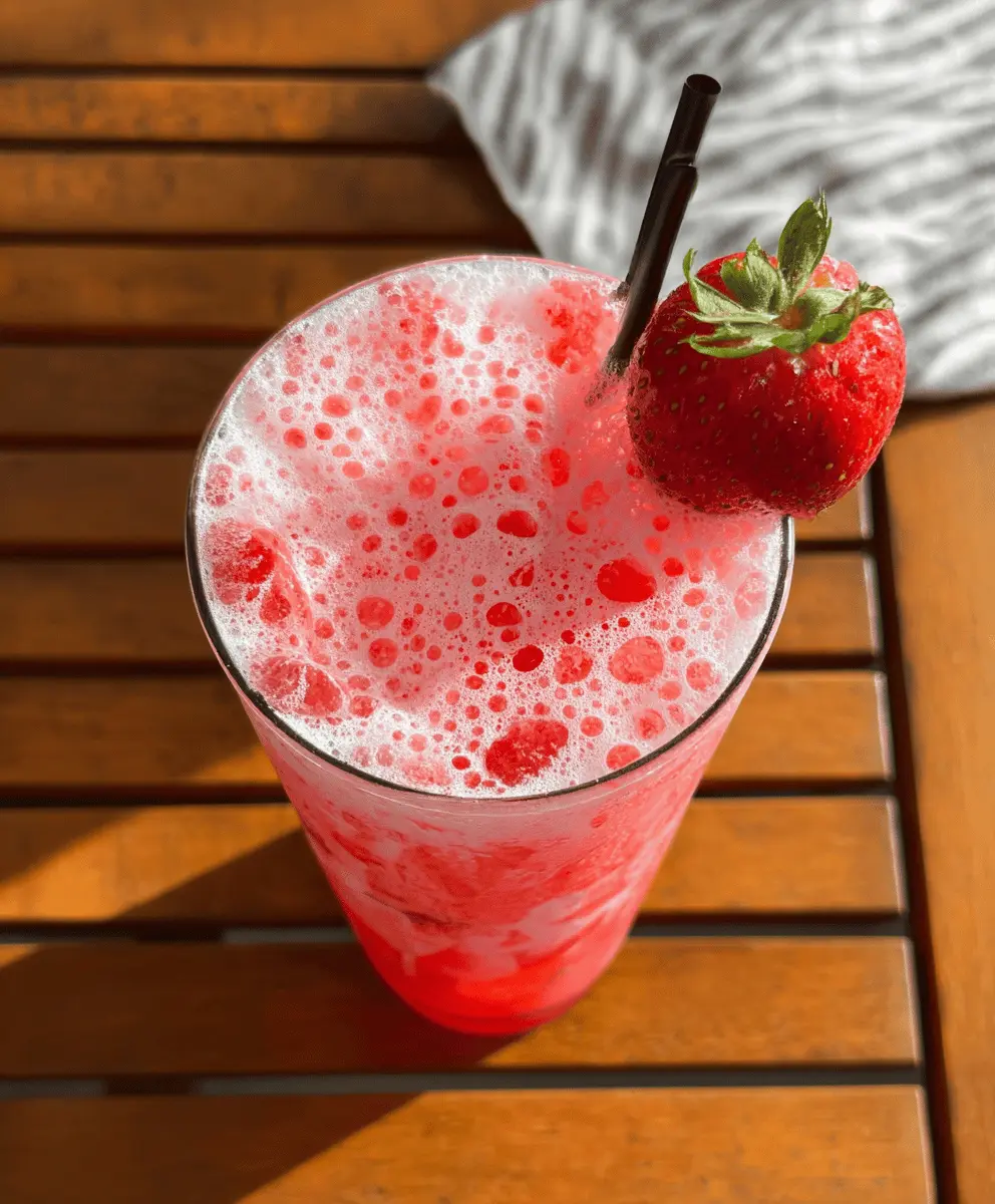 Easy Homemade Strawberry Cream Soda Recipe
