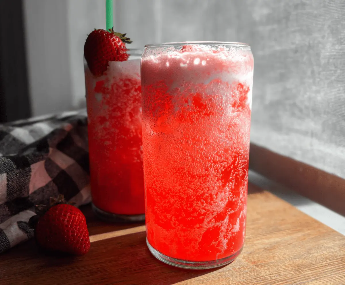 Easy Homemade Strawberry Cream Soda Recipe
