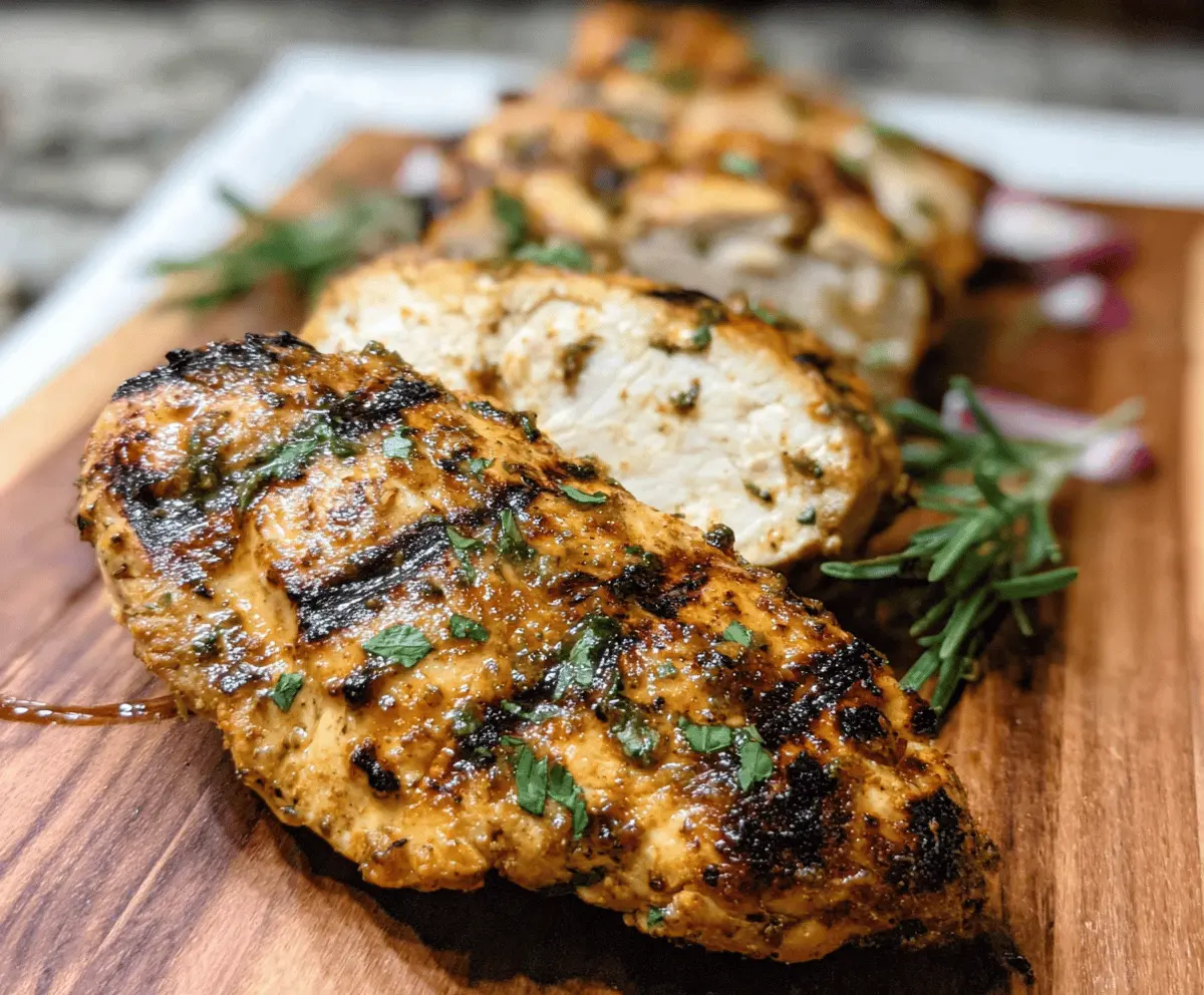 Easy and Flavorful Chicken Breast Marinade Recipe