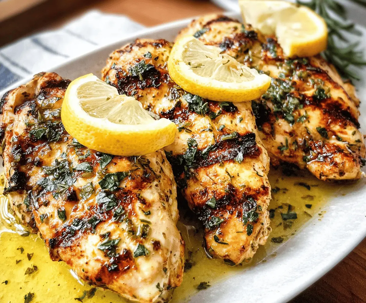 Easy Greek Marinated Chicken Recipe