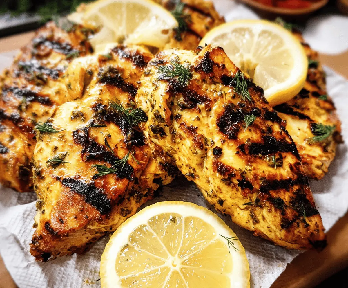 Easy Greek Marinated Chicken Recipe