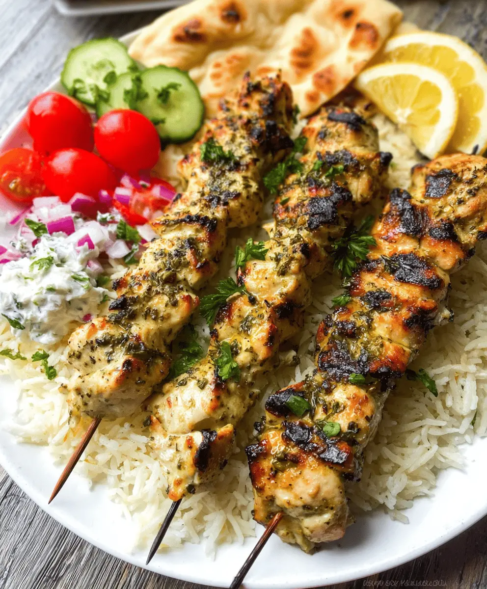 Easy Chicken Souvlaki Recipe for Quick Dinner