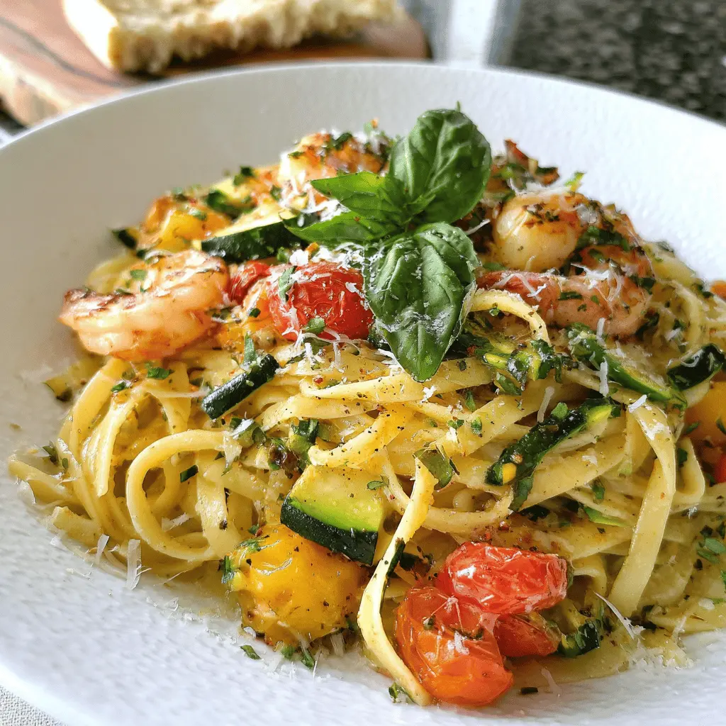 Easy Summer Pasta Primavera with Fresh Veggies