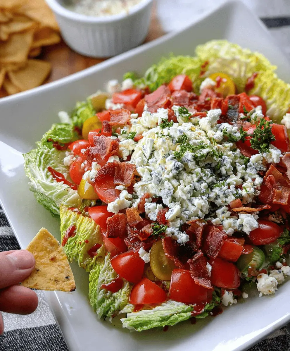 Easy Wedge Salad Dip Recipe for Parties