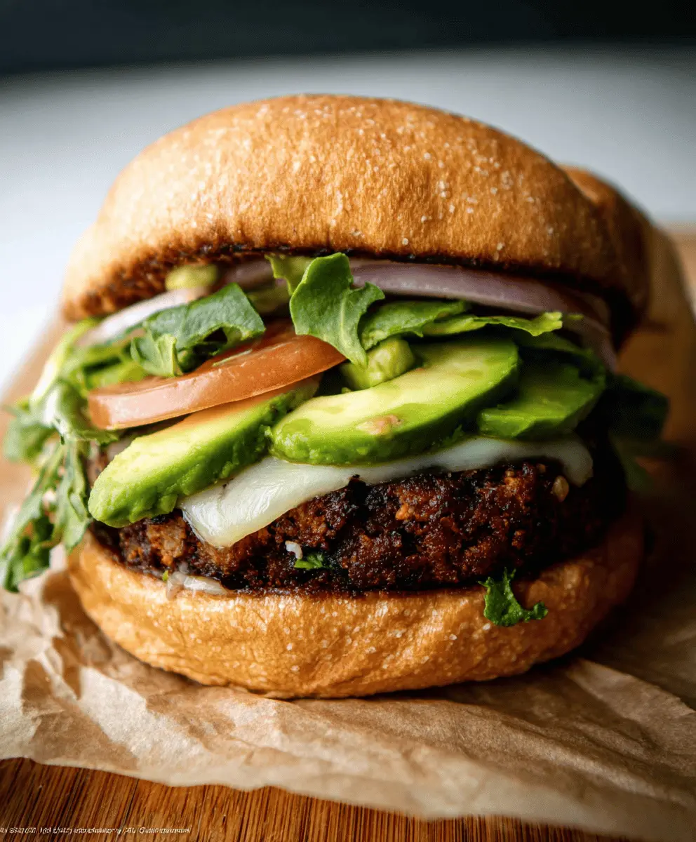 Easy Healthy Black Bean Burger Recipe