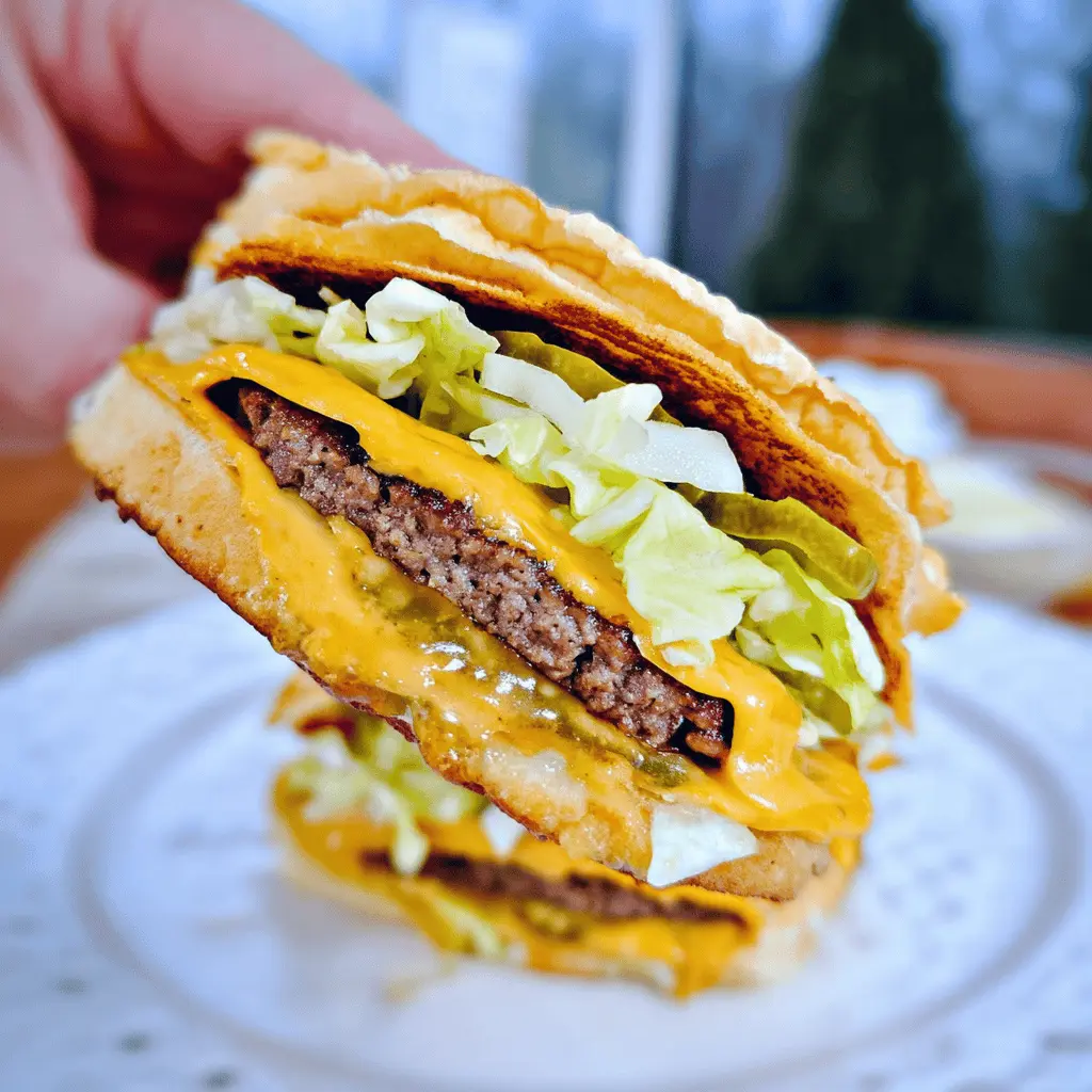 Easy Keto Big Mac Smash Burger Recipe