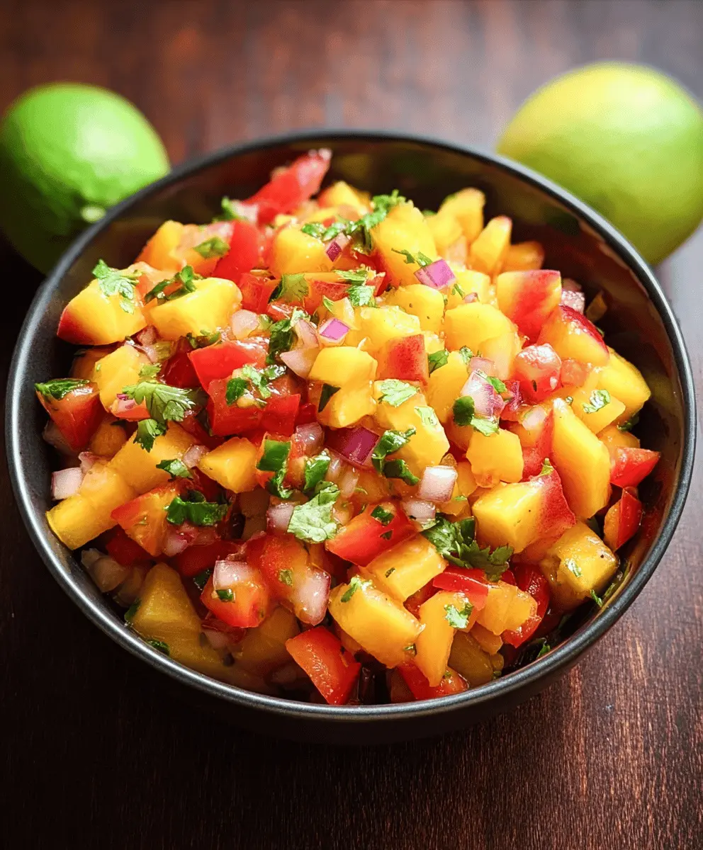 Fresh Nectarine Salsa Recipe for Summer