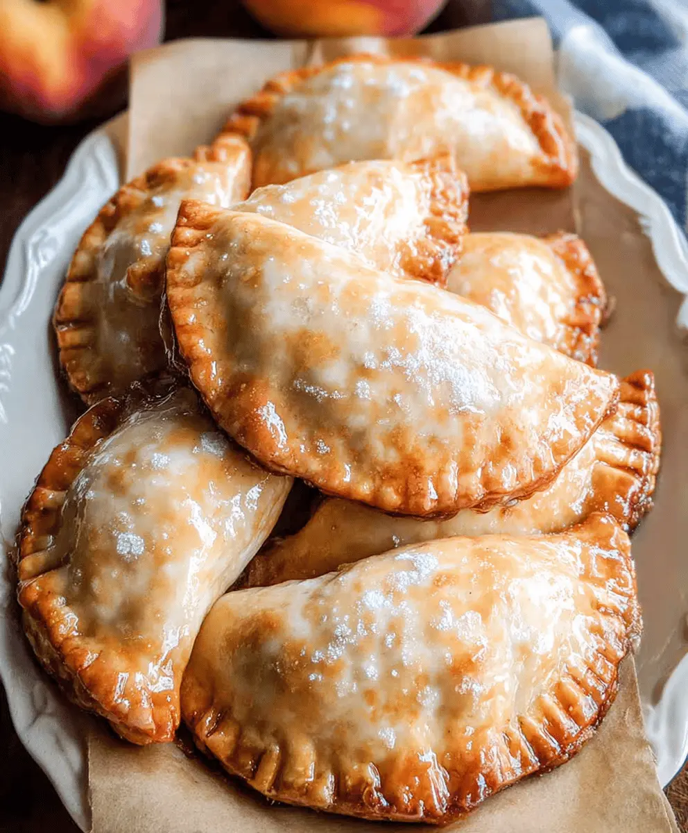 Easy Homemade Peach Hand Pies Recipe