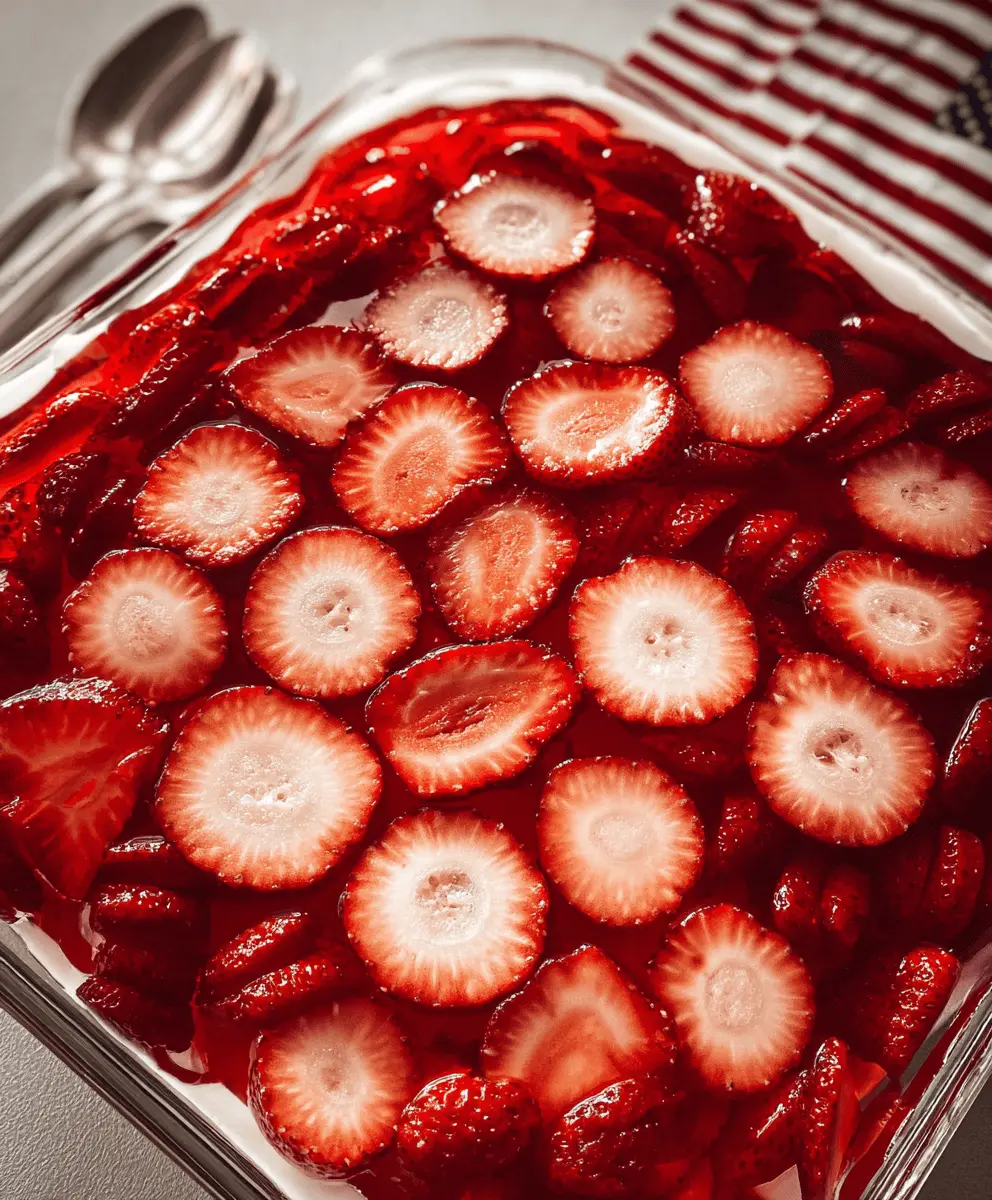 Easy Strawberry Pretzel Jello Salad Recipe