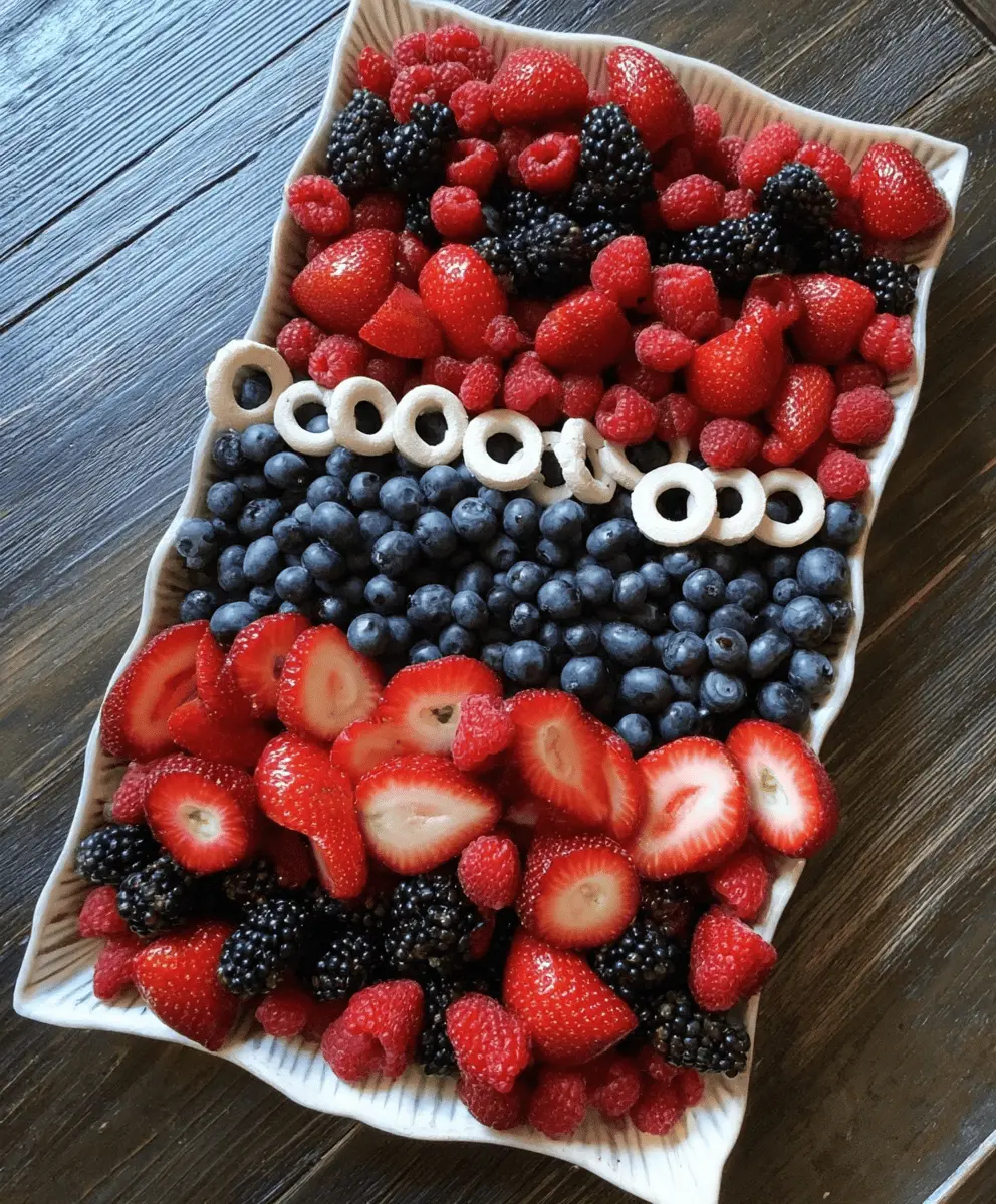 Easy 4th of July Fruit Platter Ideas