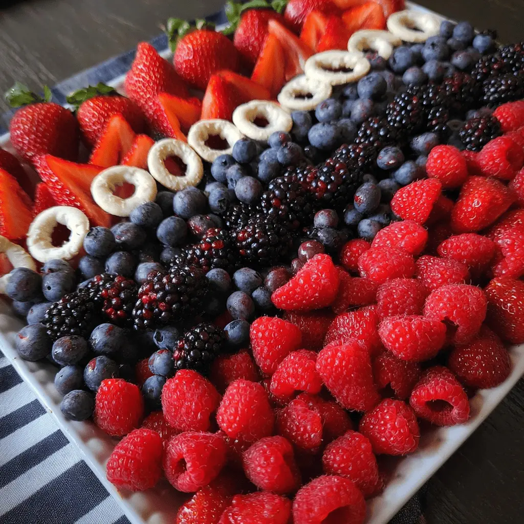 Easy 4th of July Fruit Platter Ideas