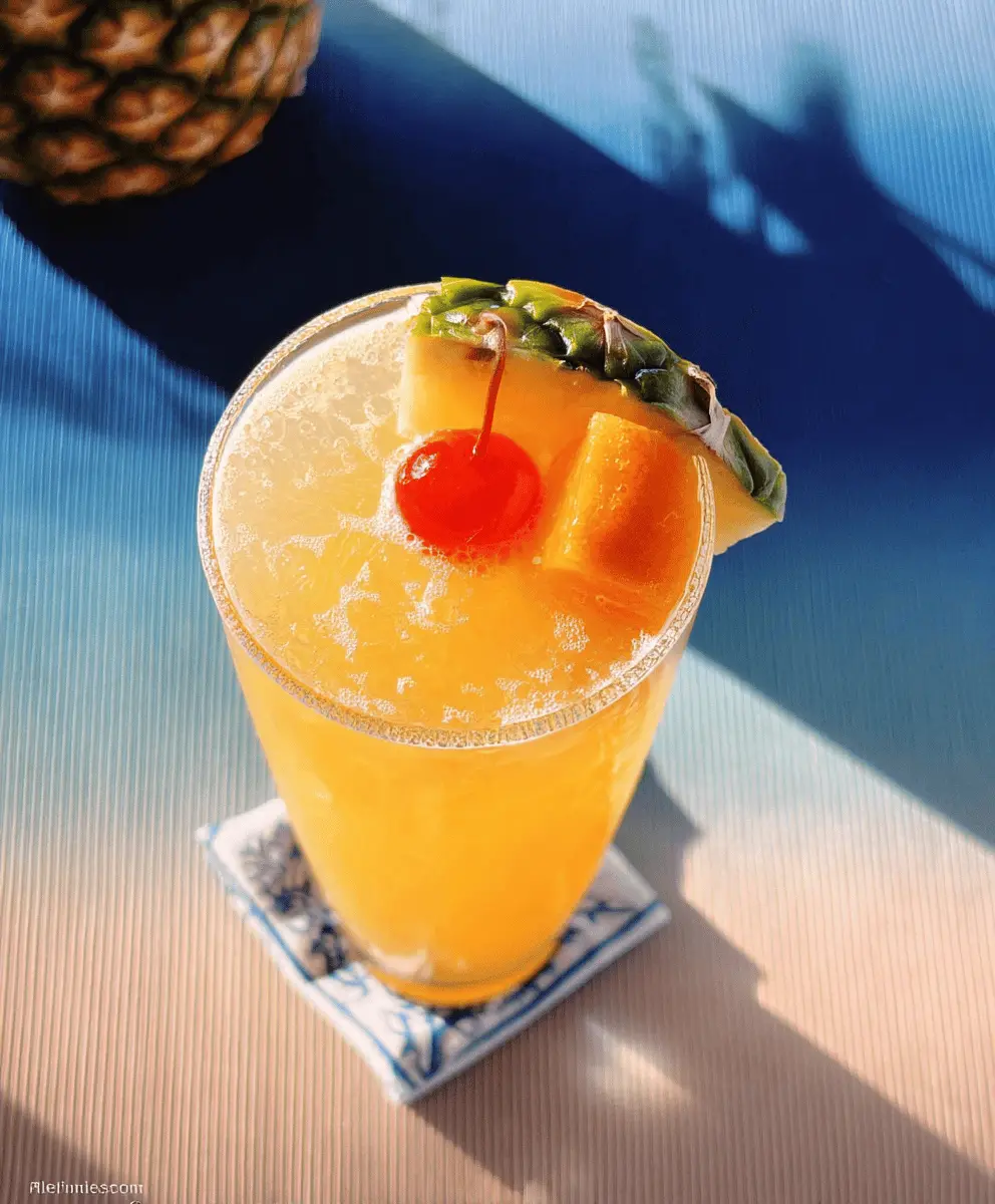 Easy Hawaiian Screwdriver Cocktail Recipe