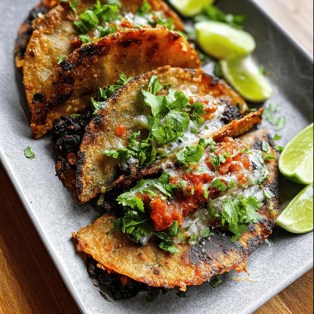 Crispy Black Bean Tacos Easy Recipe