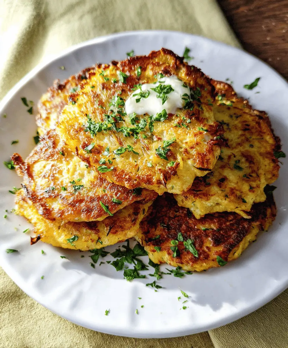 Crispy Parmesan Yellow Squash Fritters Recipe