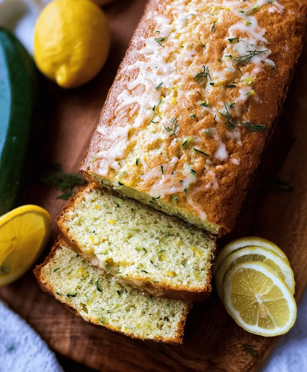 Easy Lemon Zucchini Bread Recipe by Pioneer Woman