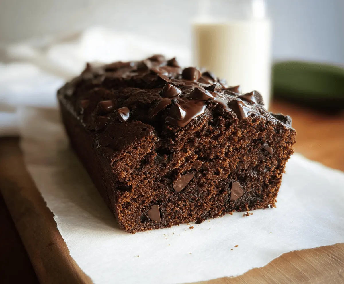Easy Gluten-Free Chocolate Zucchini Bread Recipe