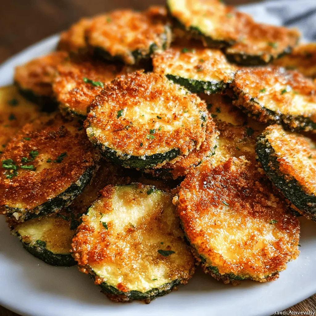 Crispy Pan Fried Zucchini Recipe