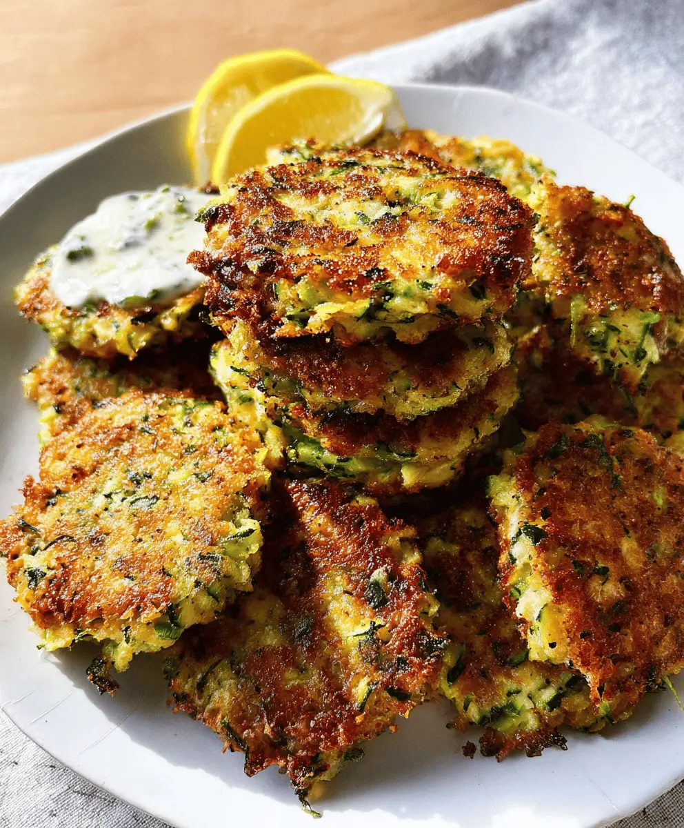 Crispy Zucchini Patties Made Easy