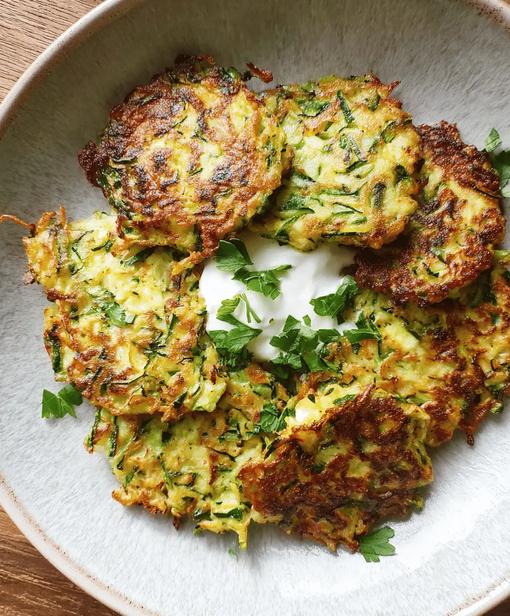Easy Zucchini Fritters Recipe for Quick Snacks