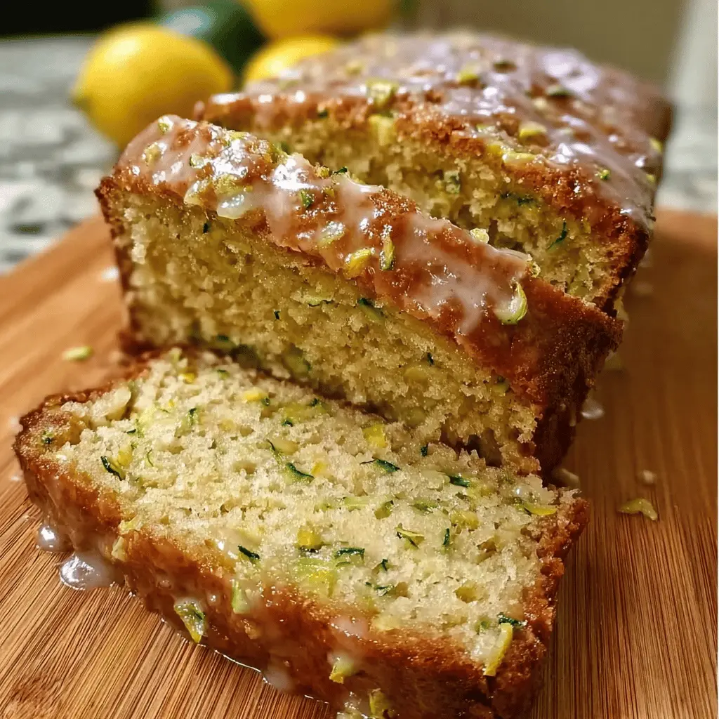 Moist Lemon Zucchini Bread Recipe