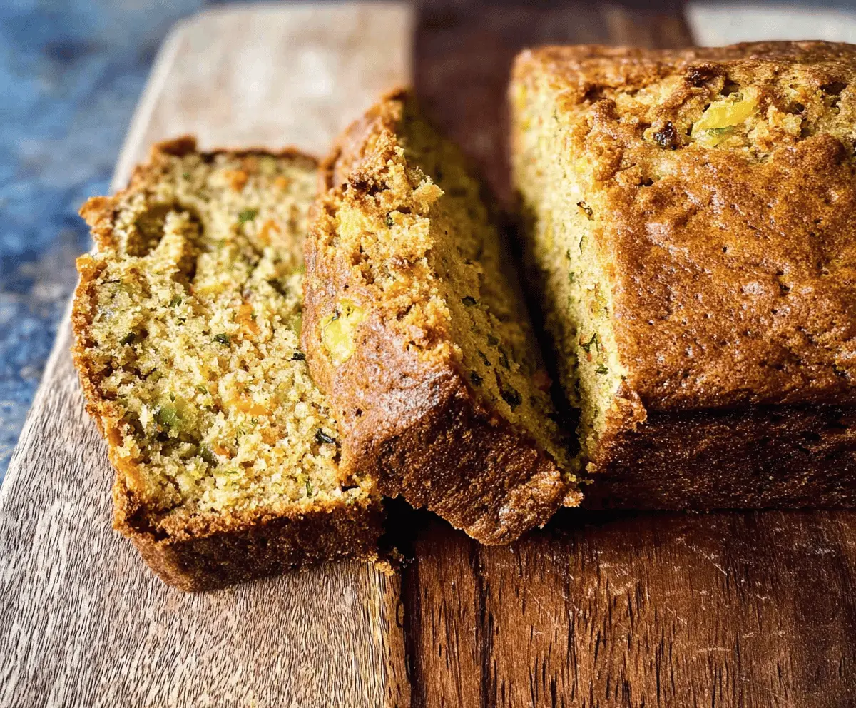 Moist Pineapple Zucchini Bread Recipe