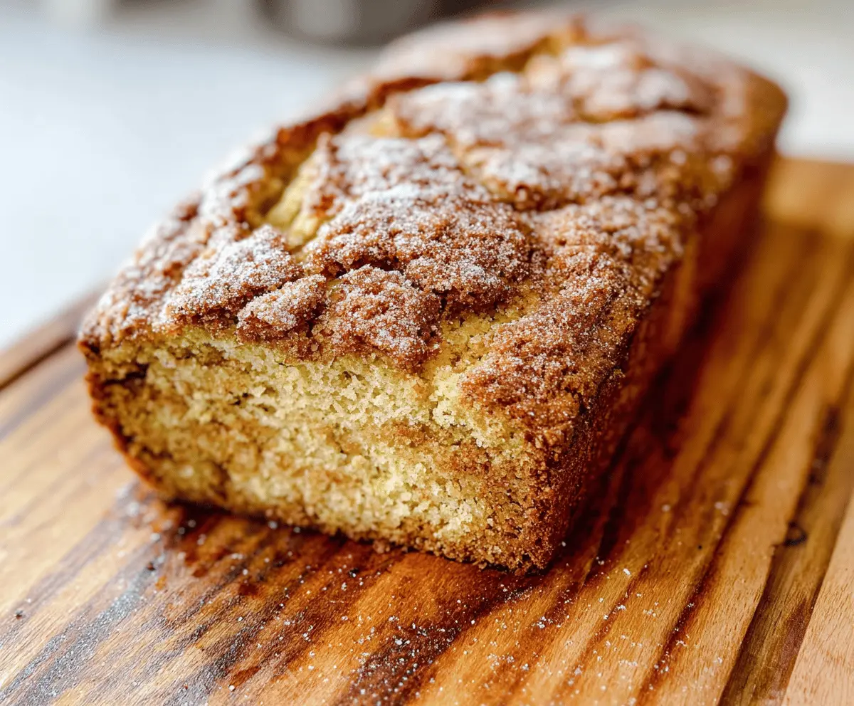 Soft Snickerdoodle Zucchini Bread Recipe