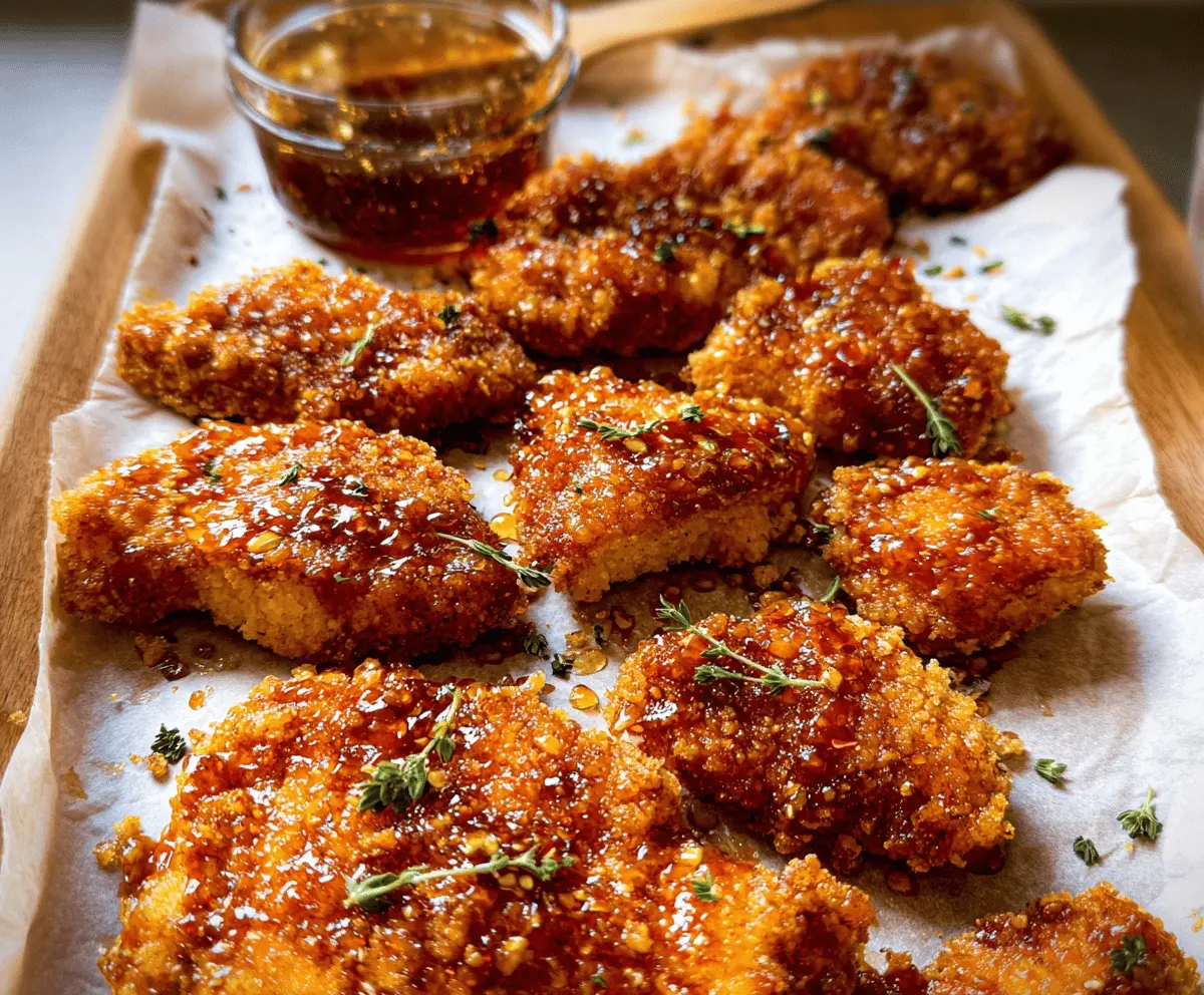 Crispy Baked Hot Honey Chicken Recipe
