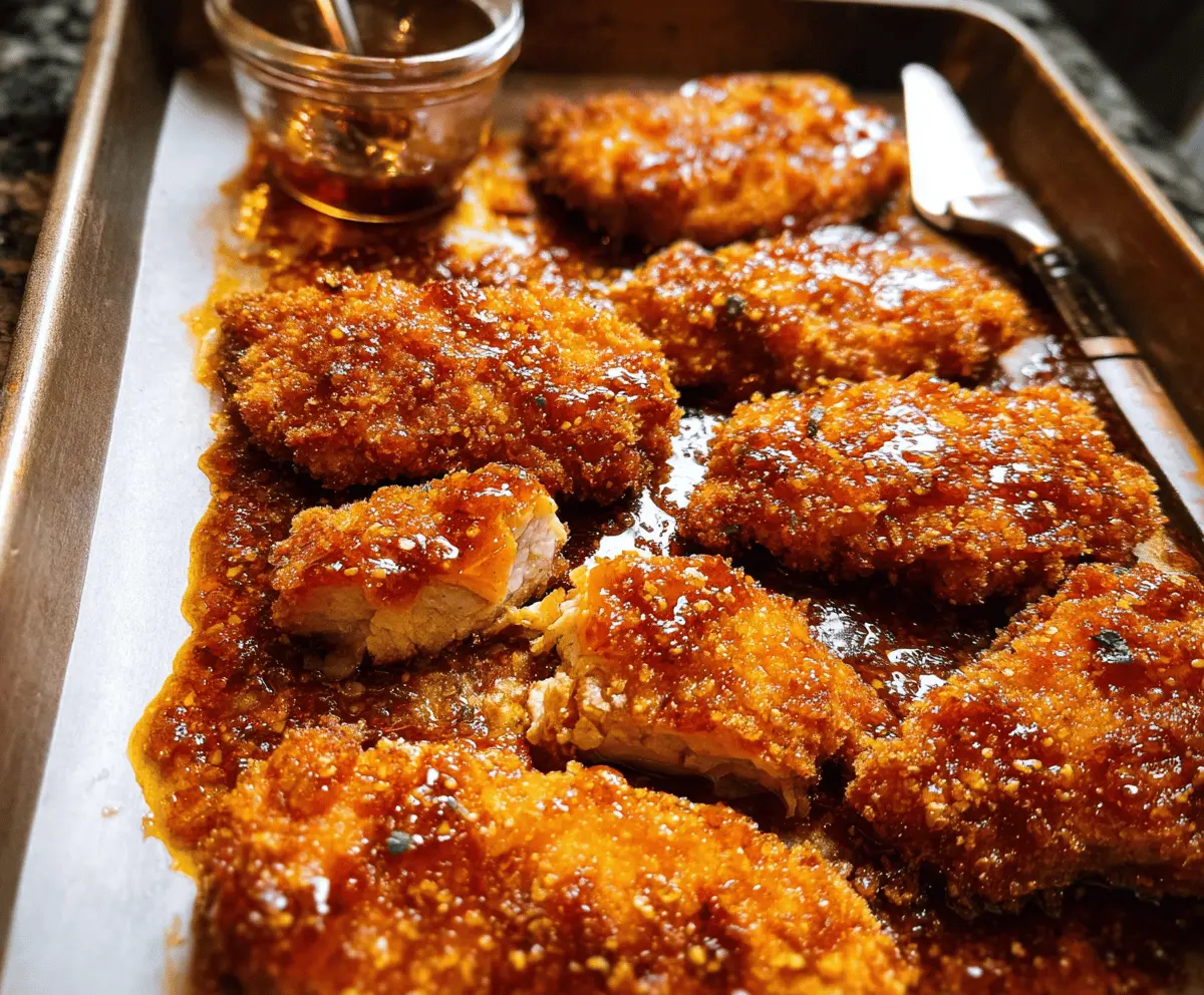 Crispy Baked Hot Honey Chicken Recipe