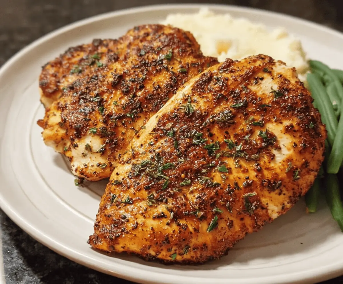 Juicy Air Fryer Chicken Breasts Recipe